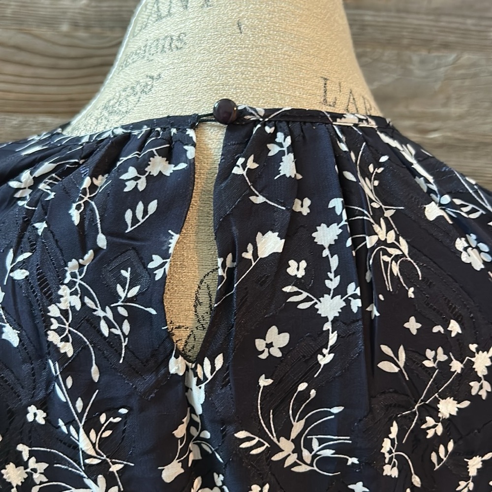 Lulu’s Too Cute Blue Floral Mini Dress, Size Small NWT - Picture 10 of 15